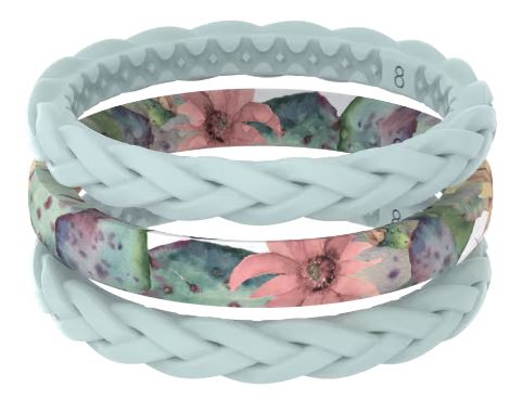 Groove Life Cactus Bloom Stackable Ring