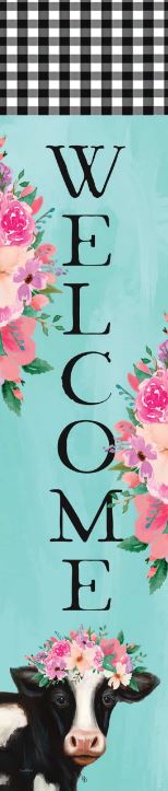 Floral Cow Yard Expressions