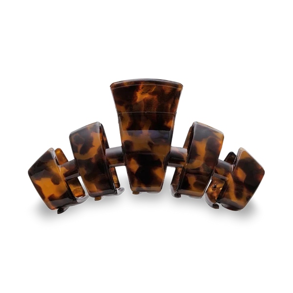 TT-CL01-001 Teleties Large Claw Clip Tortoise 0