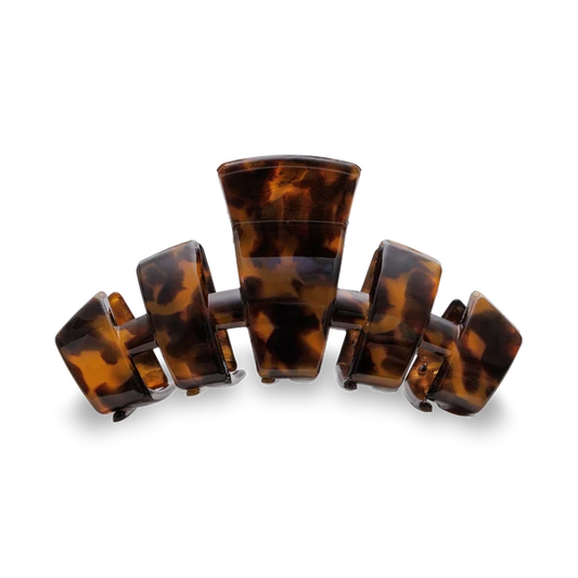 TT-CL01-001 Teleties Large Claw Clip Tortoise 0