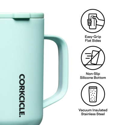Corkcicle 16oz Coffee Mug - Sun Soaked Teal
