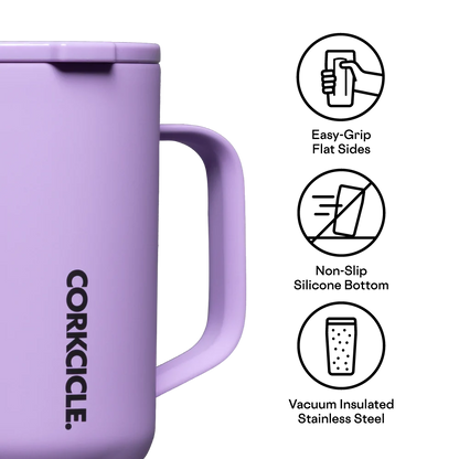 Corkcicle 16oz Coffee Mug - Sun Soaked Lilac