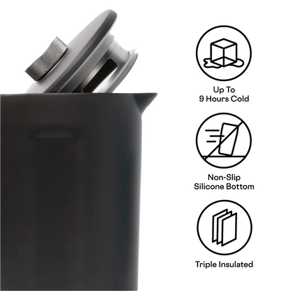 Corkcicle 64oz Pitcher - Ceramic Slate