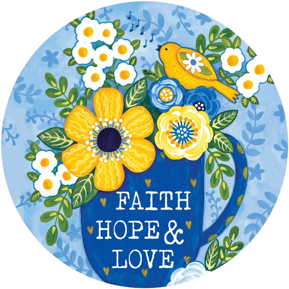 Faith, Hope, Love Stepping Stone