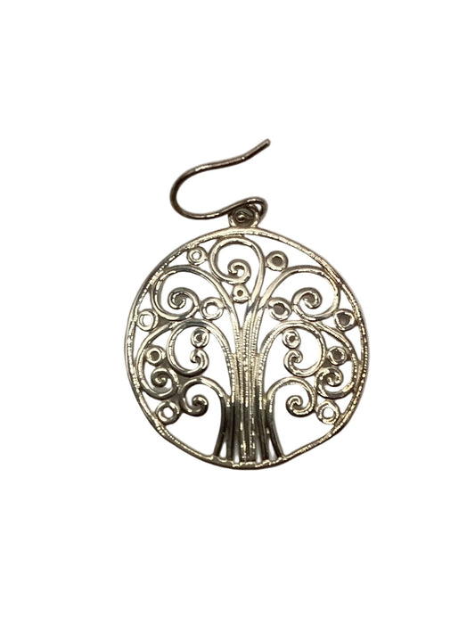 739 DER E422 Southern Gates Sterling Silver Tree Earrings