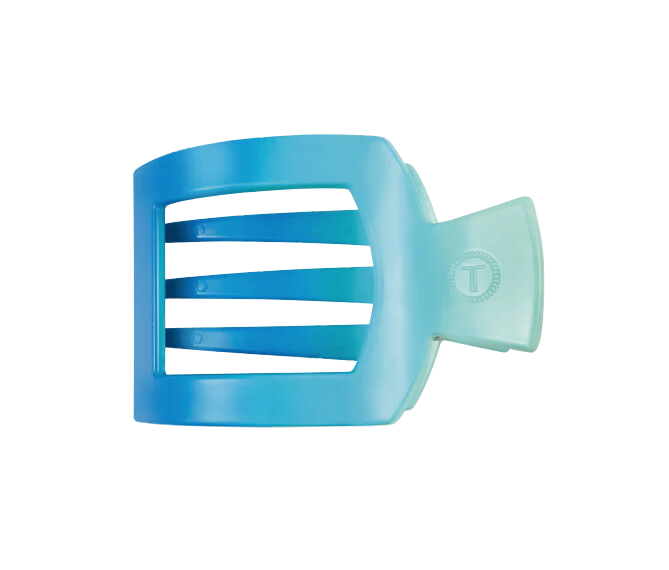 Teleties Poolside Flat Square Hair Clip - Small