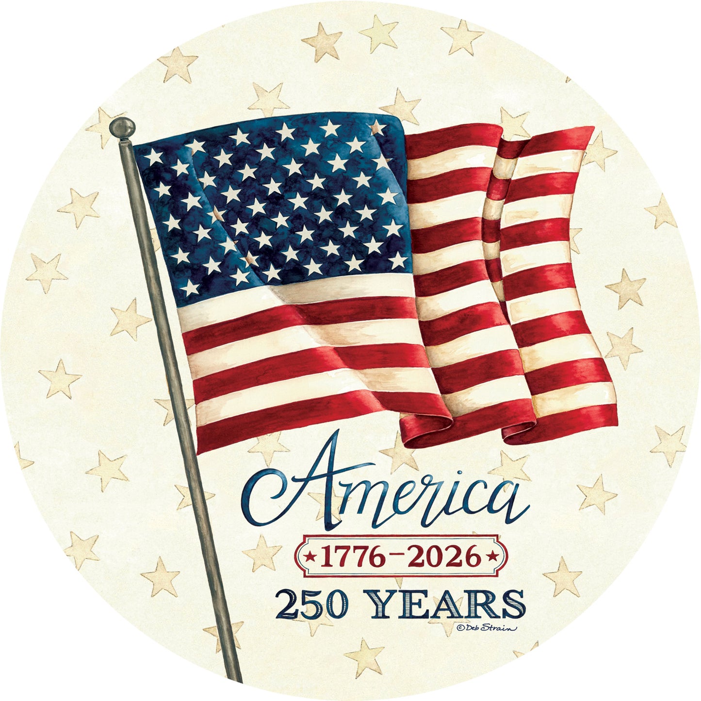 5846MG Custom Decor Accent Magnet America 250