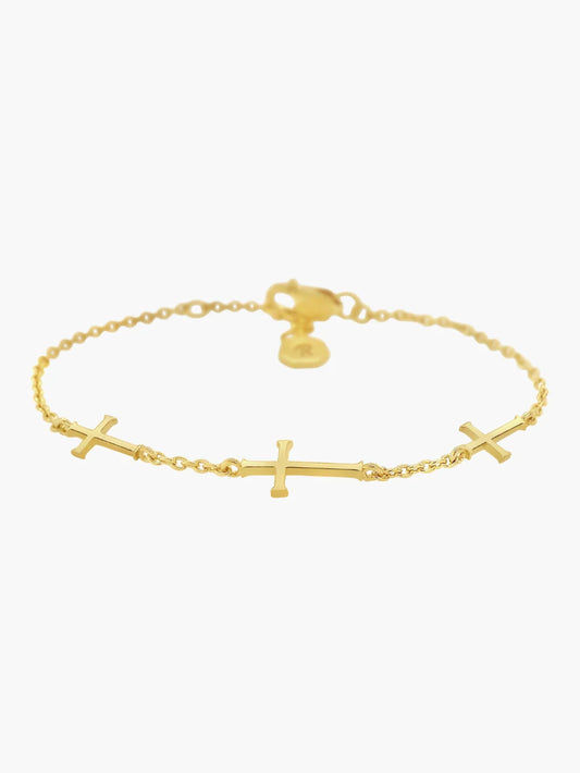 590005 RIZEN Calvary Cross Bracelet