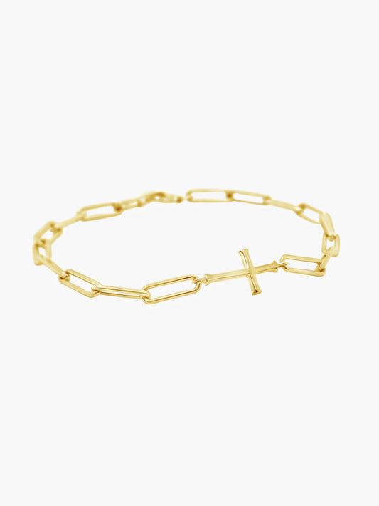 590008 RIZEN Chain Breaker Cross Bracelet