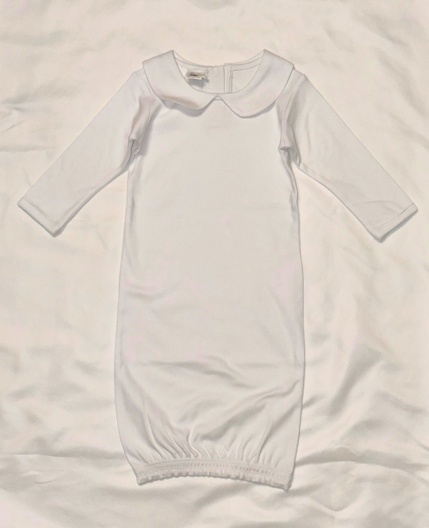 Newborn Baby Sleeping Gown in Blue, White, or Pink