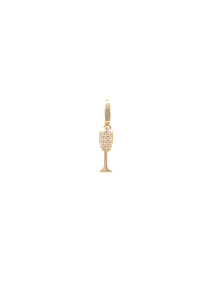 61772 Michelle McDowell Luxe Champagne Flute Charm