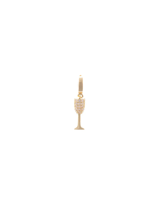61772 Michelle McDowell Luxe Champagne Flute Charm