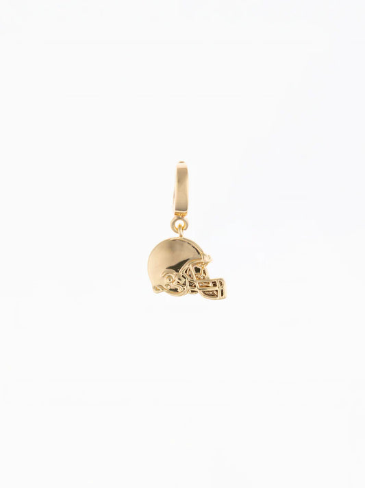 62621 Michelle McDowell Luxe Helmet Charm in Gold Plated