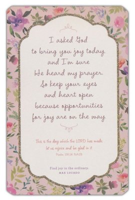 9781684081097 100 Pass-Along Notes for Joy Prayers to Share 0