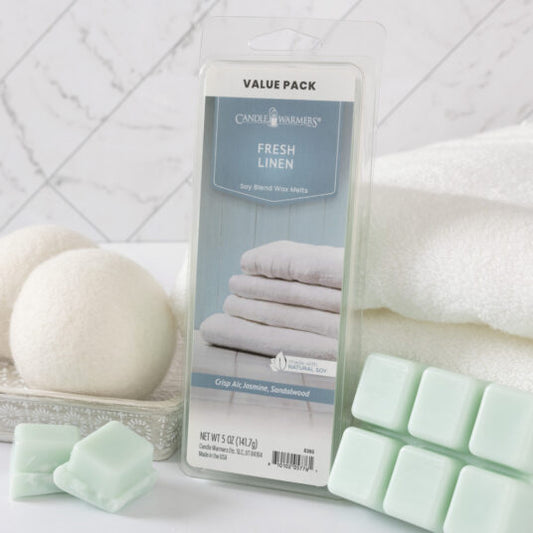 6360 Candle Warmers Fresh Linen Wax Melts 5oz