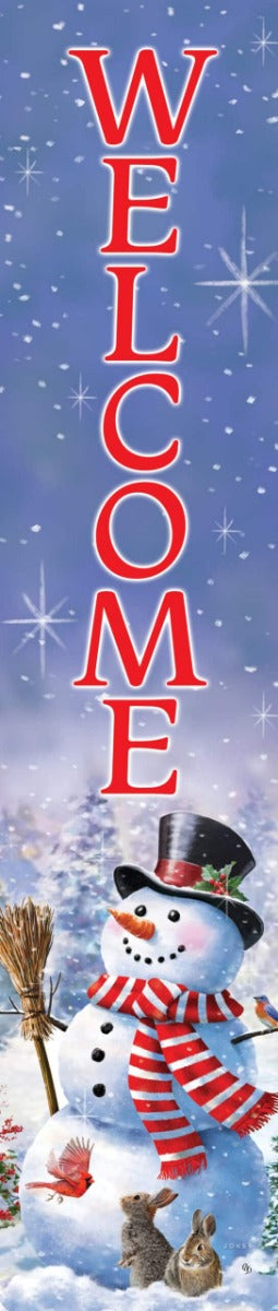 Snowman & Birds Yard Expressions