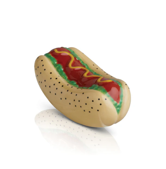 A231 Nora Fleming Chicago Dog Mini