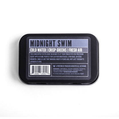 Duke Cannon Solid Cologne - Midnight Swim