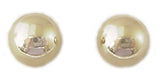 14K Yellow Gold 6mm Ball Earrings