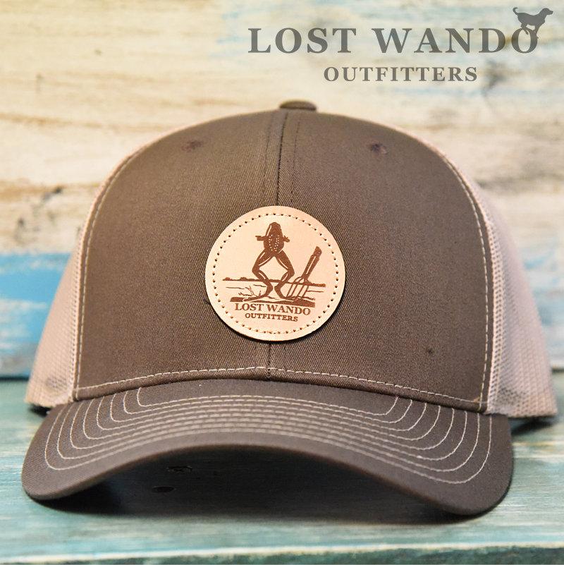 Frog Legs Hat - Brown & Khaki