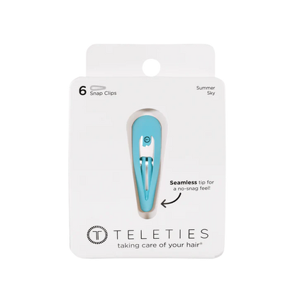 Teleties Snap Clips - Summer Sky