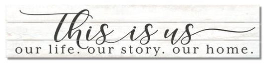 This Is Us Wooden Sign
