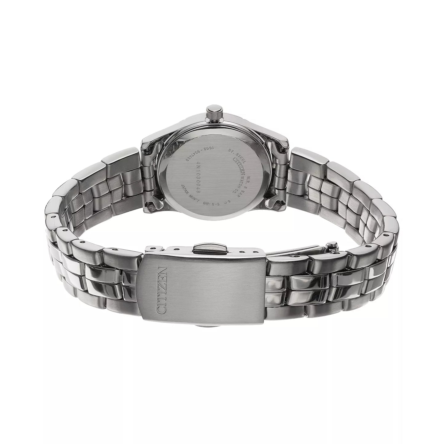 EQ0540-57A Citizen Women's White Dial Stainless Steel Bracelet Watch