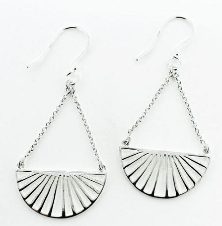 Hanging Fan Earrings
