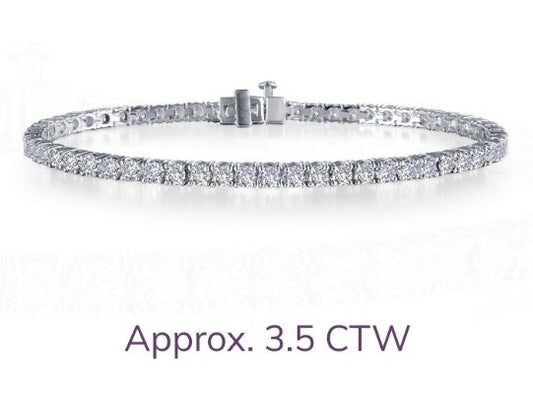 Lafonn Classic Tennis Bracelet - 3.5CTTW