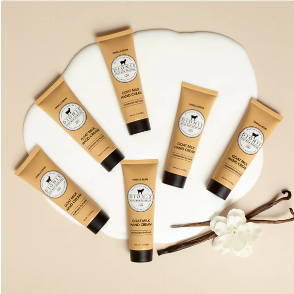 Z51211 Dionis Goat Milk Hand Cream in Vanilla Bean