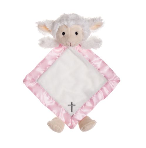 My Little Lamb Pink Snuggle Buddy