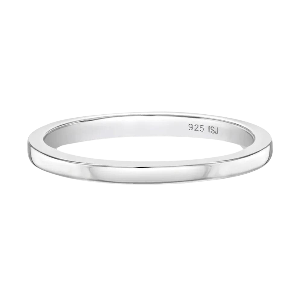 Sterling Silver Thin Band Kids Ring