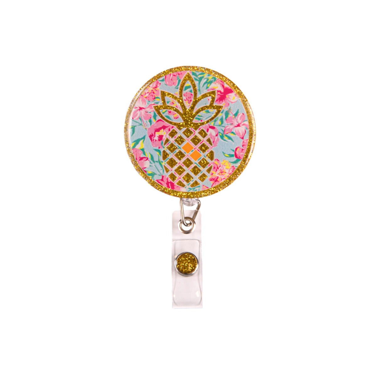 Simply Southern Badge Reel - Pineapple
