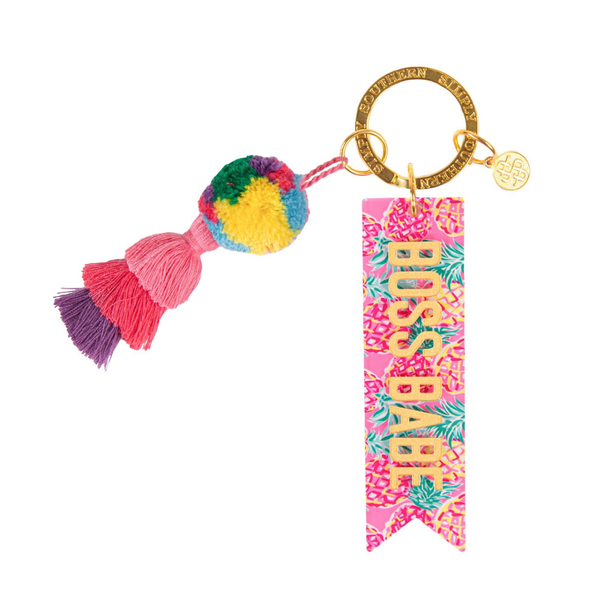 Simply Southern Acrylic Keychain - Boss