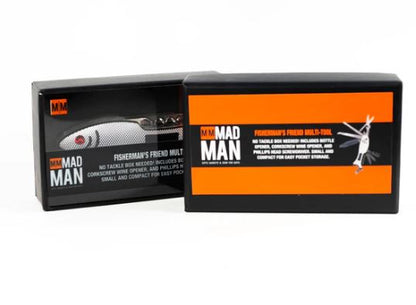 3023B Mad Man Fisherman's Friend Multi Function Pocket Tool - Black