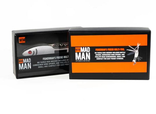 3023B Mad Man Fisherman's Friend Multi Function Pocket Tool - Black