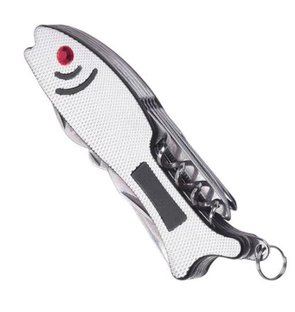 3023B Mad Man Fisherman's Friend Multi Function Pocket Tool - Black