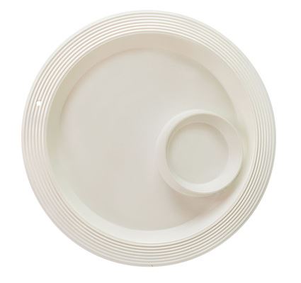 Nora Fleming Pinstripes Chip & Dip Server