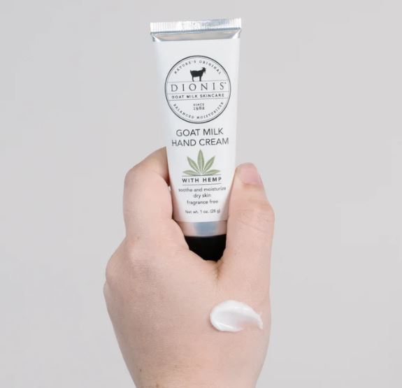 Dionis Goat Milk Hand Cream - Hemp
