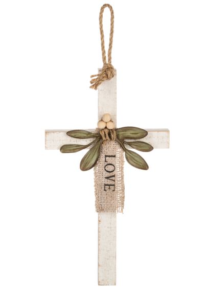 Love Cross Ornament