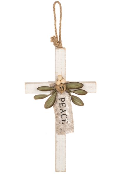 Peace Cross Ornament