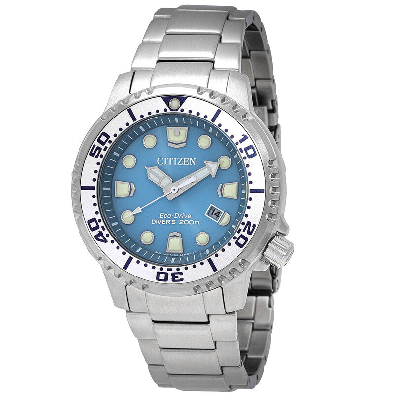 BN0165-55L Citizen Promaster Dive Eco-Drive Light Blue Dial Men's Watch