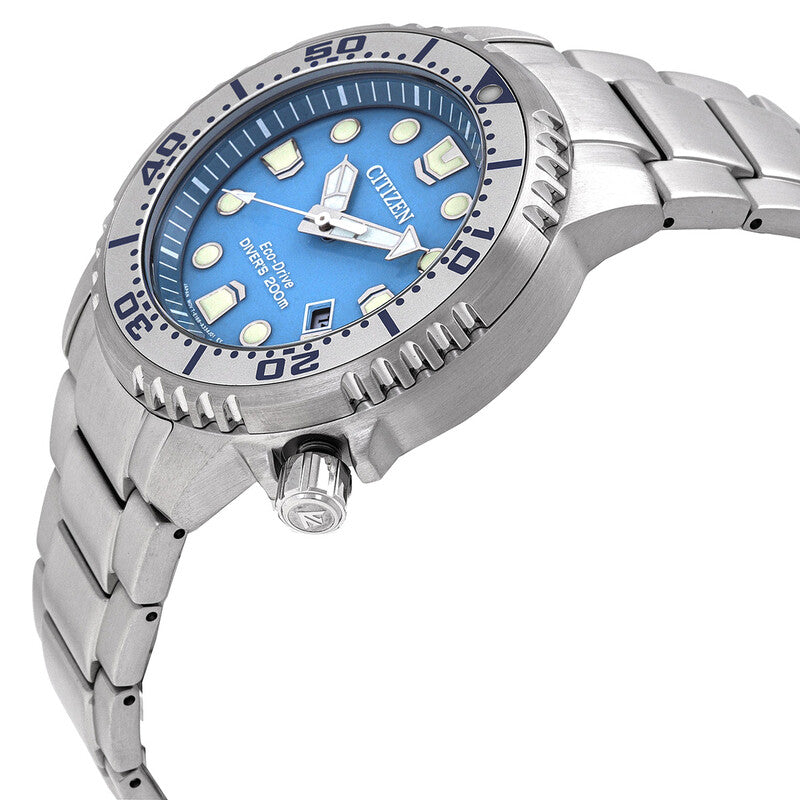 BN0165-55L Citizen Promaster Dive Eco-Drive Light Blue Dial Men's Watch