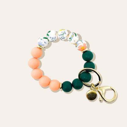Hands Free Keychain Wristlet - Always In Bloom