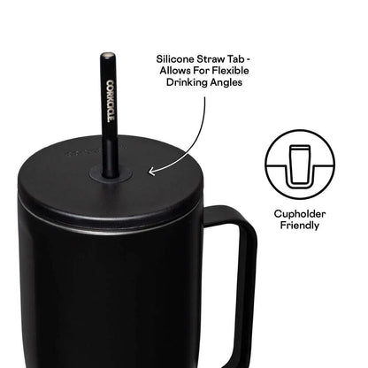 2812 Corkcicle Junior Kids 12oz Cup with Lid & Straw in Royal Blue