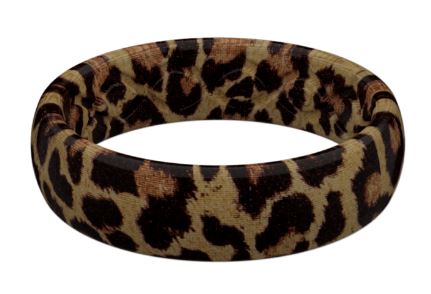Groove Life Thin Aspire Leopard Silicone Ring