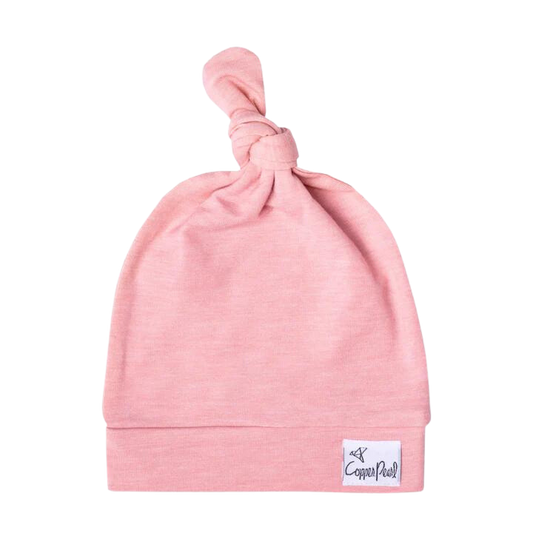 Copper Pearl 5-18 Months Top Knot Hat - Darling