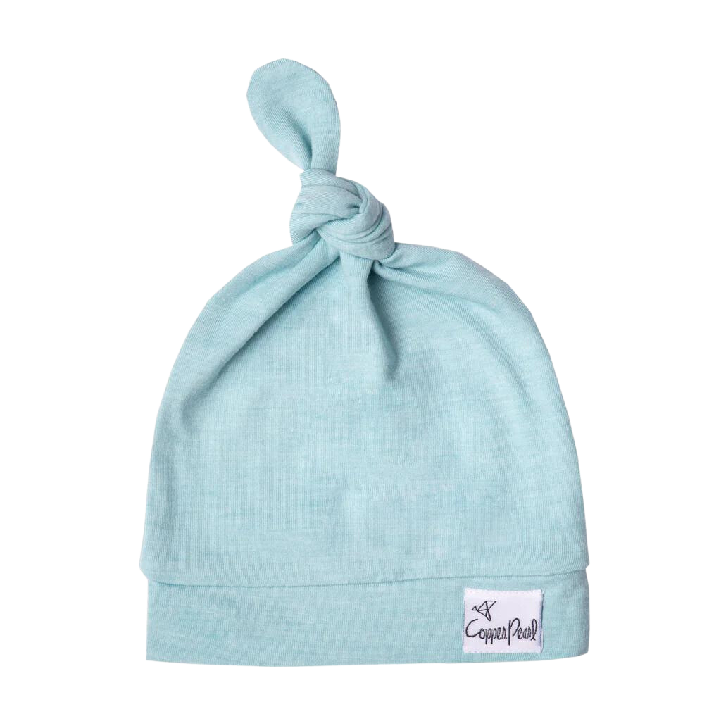 Copper Pearl 5-18 Month Top Knot Hat - Sonny