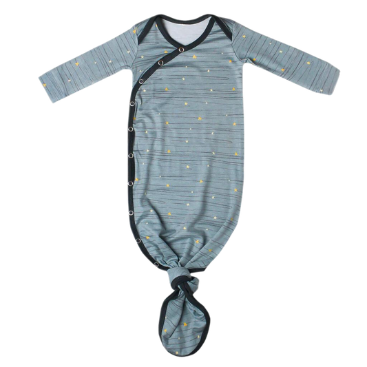 Copper Pearl Knotted Gown - Starlight