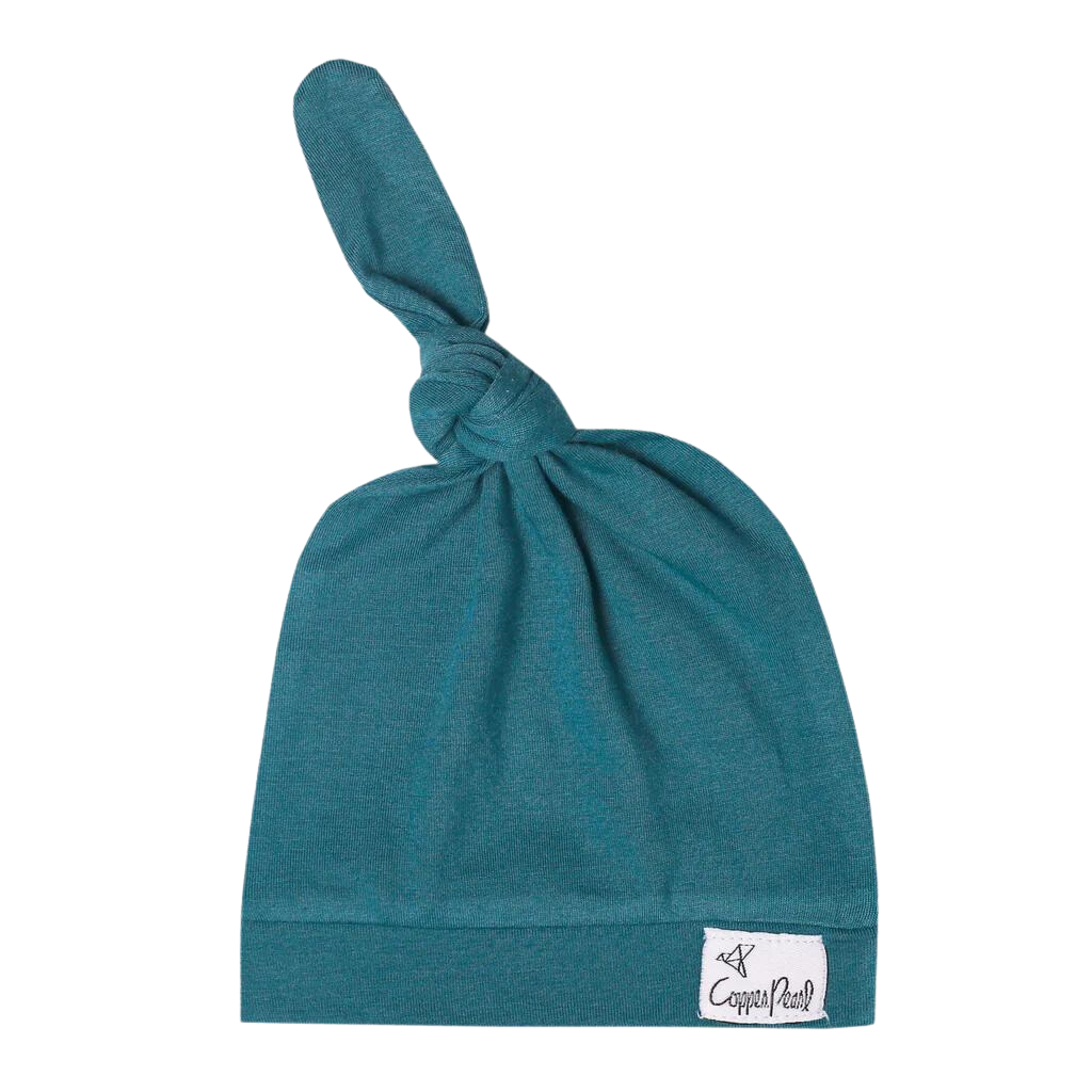 Copper Pearl 5-18 Months Top Know Hat - Steel